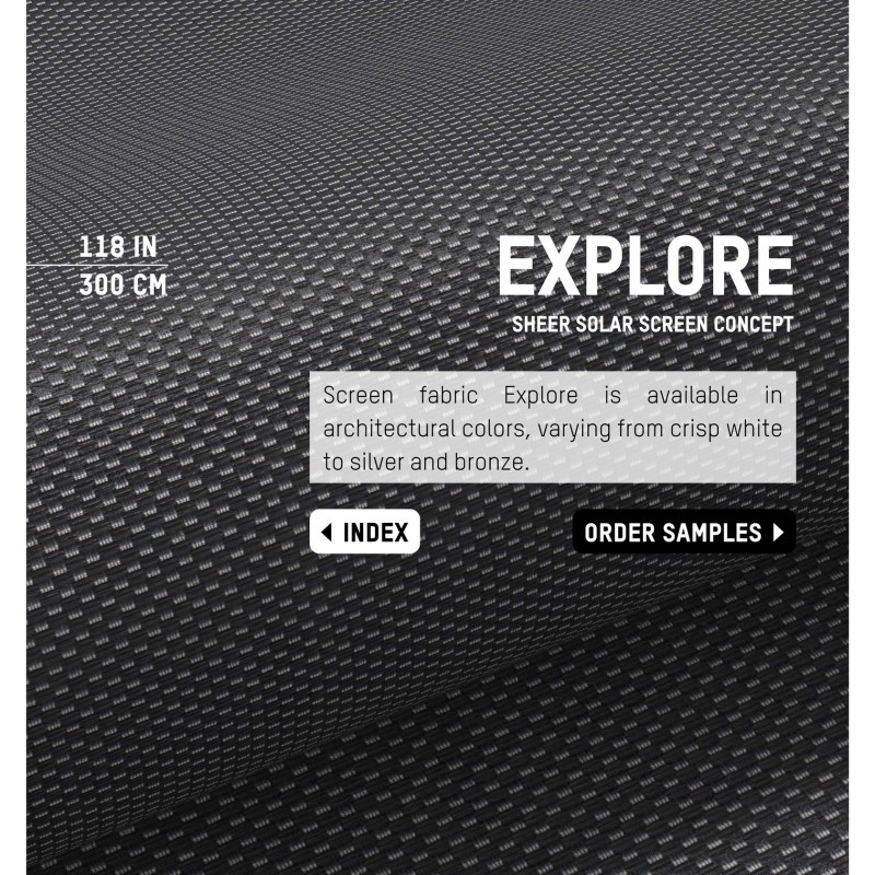 Sheer Solar Screen Explore