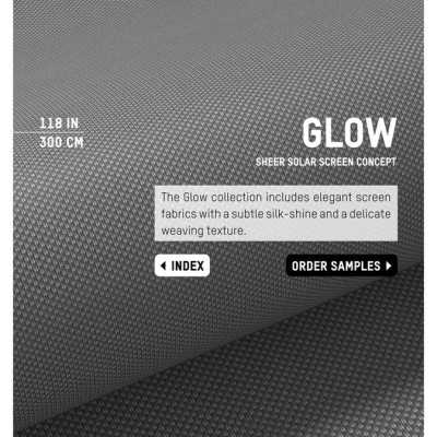 Sheer Solar Screen Glow