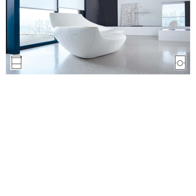 Sheer Solar Screen Reflection